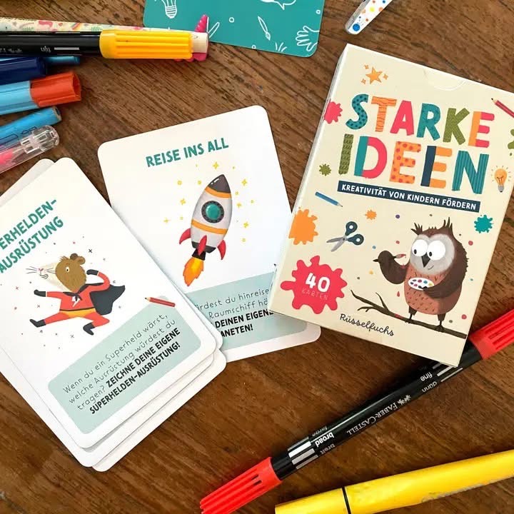 Starke Ideen Kartenset – Kreativität von Kindern fördern
