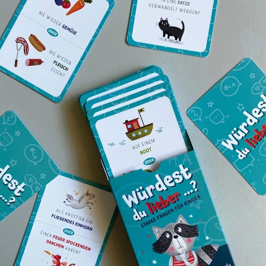 Würdest du lieber...– Kartenset für Kinder